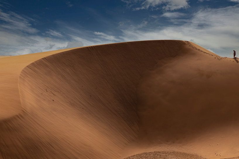 Sanddünen, Maspalomas, Gran Canaria. Fototapete von Gert Hilbink
