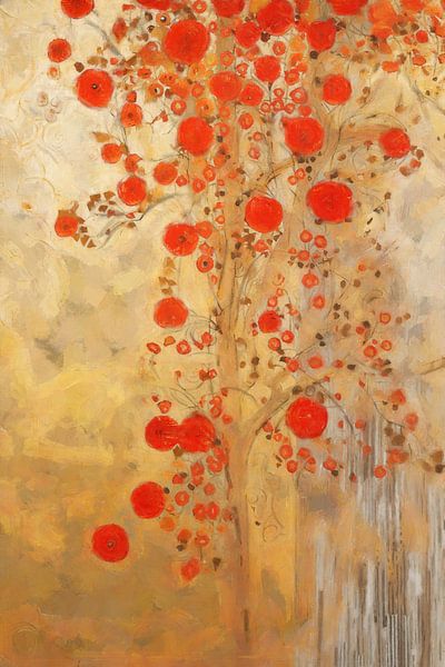 Fleurs rouges par Whale & Sons