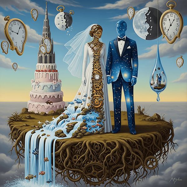 Ethereal Dreams of Romantic Surrealism by Aden Pink Galerry