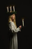 Lucia bildende Kunst Weihnachten