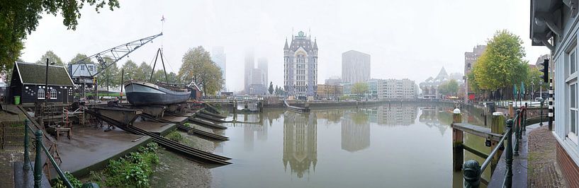Vieux port de Rotterdam par Huub Keulers