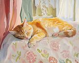 Sleeping Cat by Wonderful Art thumbnail