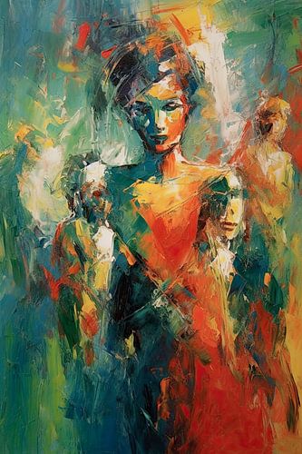 Femme abstraite