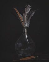 feather in bottle