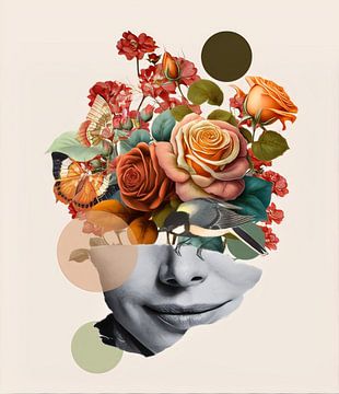 Beautiful mind by collagesdemarie