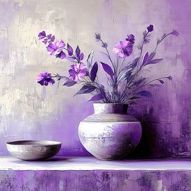 Vase à fleurs sur Art Merveilleux