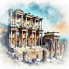 Temple of Artemis in Ephesus (Turkey) by Digital Art Nederland