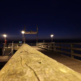 Zeebrug bij nacht van ares64