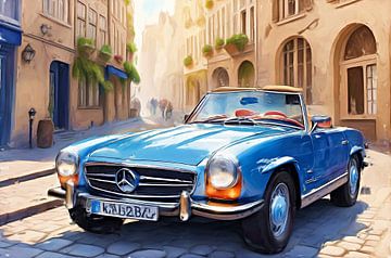 Mercedes-Benz SL Cabriolet van DeVerviers