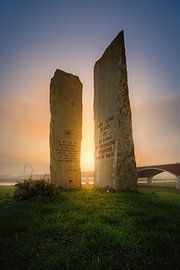 Monument Crossing Wallonia by Jeroen Lagerwerf