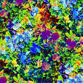 Abstract Floral #2 sur Rhonda Clapprood