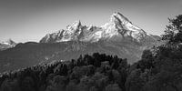 The Watzmann in Black and White by Henk Meijer Photography thumbnail