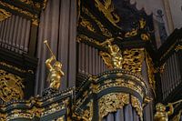 Rugwerk-orgel detail, Martinikerk Groningen