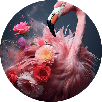 Elegante Flamingo Fantasie