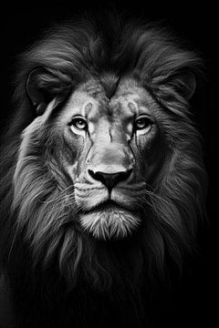 Portrait du lion sur ARTemberaubend