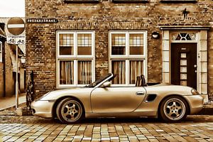 Porsche Boxster auf der Putter Street