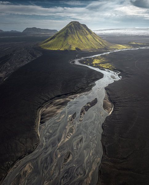 The green volcano by Niels Tichelaar