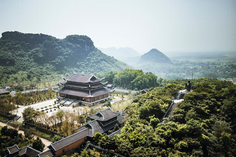Bai Dinh Pagoda in Ninh Binh, Vietnam by Michael.Pixels