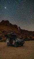 Camping au Spitzkoppe en Namibie, Afrique