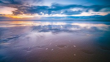 Sonnenuntergang über der Nordsee von Fotografiecor .nl