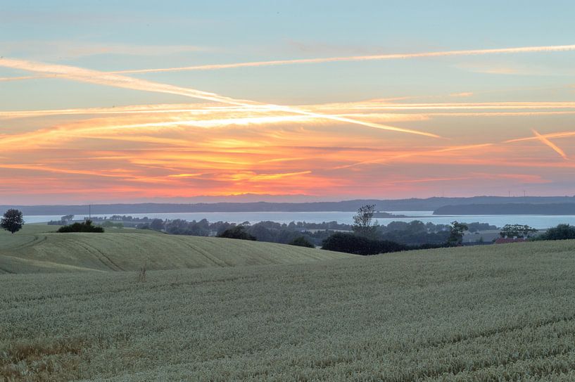 Wheat Field At Sunset by Melvin Fotografie