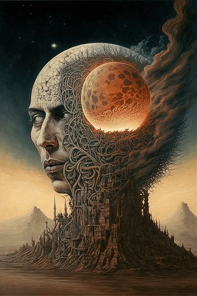 Digital art: Imagine the World by Tim Kunst en Fotografie