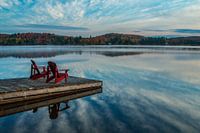 Serene calm in autumn