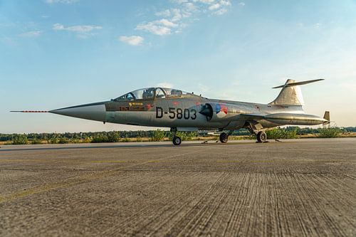 Lockheed TF-104G Starfighter van de Koninklijke Luchtmacht.
