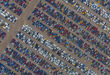 Muster im Parkhaus von Ewold Kooistra