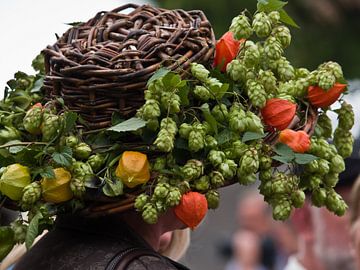 Ook dit is een hoed tijdens Chapeau Buren sur M  van den Hoven