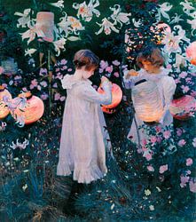 Nelke, Lilie, Lilie, Rose, John Singer Sargent
