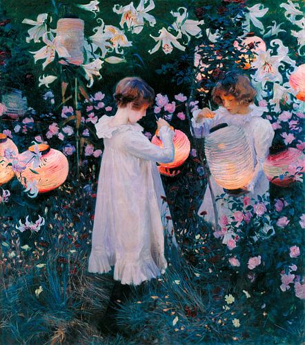 Carnation, Lily, Lily, Rose, John Singer Sargent