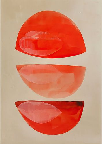 Travail moderne scandinave coloré