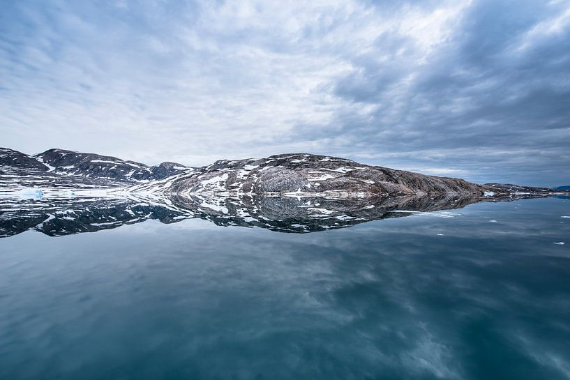 Fjorden reflectie van Leendert Noordzij Photography