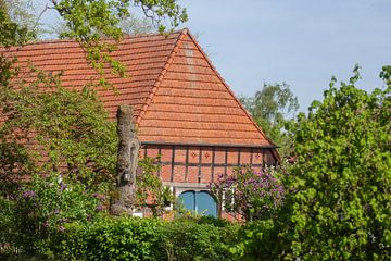 Boerderij, Fischerhude, Nedersaksen, Duitsland van Torsten Krüger