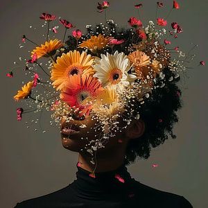 Kunst mit Blumen
