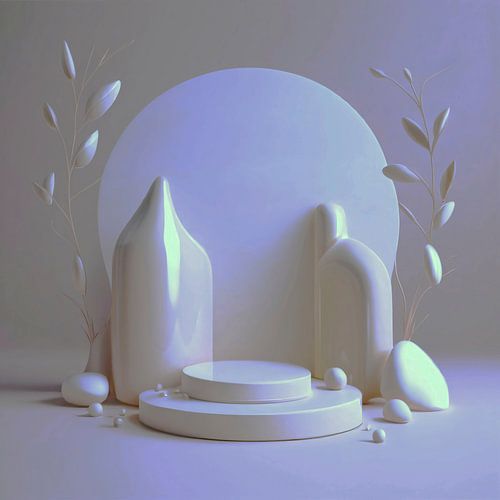 Pastel elegantie stilleven