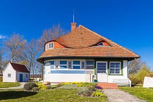 Das Asta Nielsen Haus Karusel in Vitte auf der Insel Hiddensee