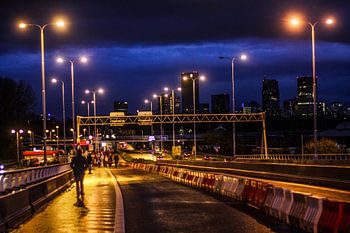Flaneren over de A 13 | Rotterdam | 16-4-2016