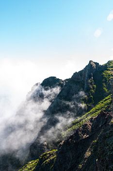 Typical mountains of Madeira island