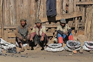 Vendeurs au marché