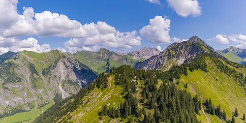Panorama vanaf de Riefenkopf