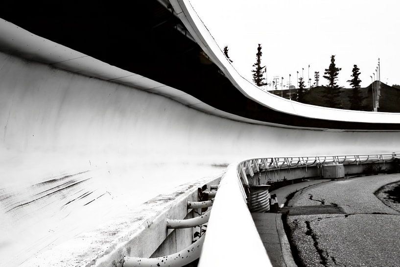 Piste de bobsleigh à Calgary par Marc Lehmann