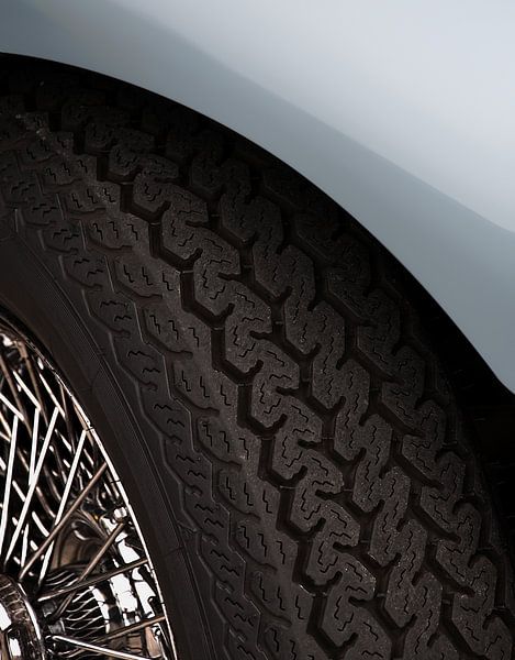 Left Front Tire by Fons Bitter