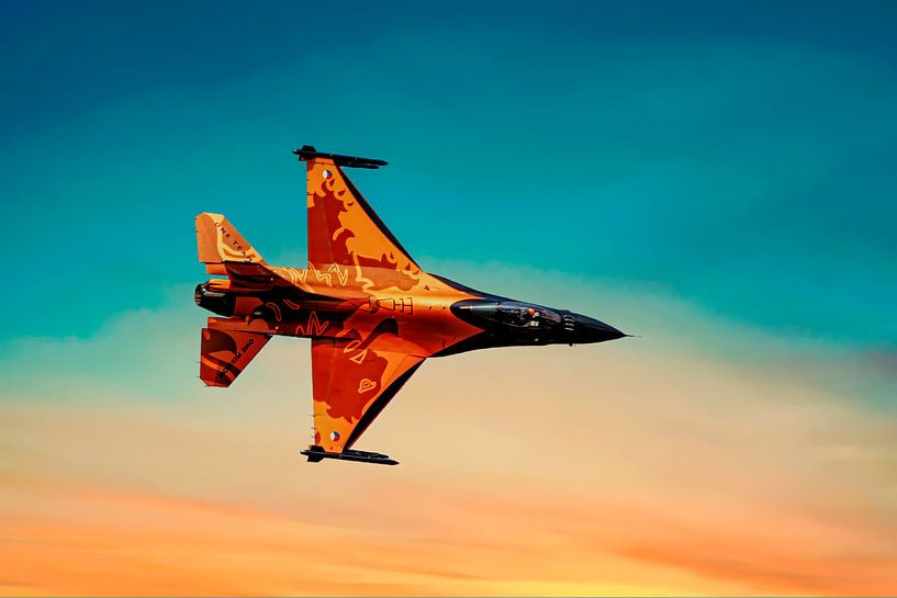 F16 Fighting Falcon, Pays-Bas par Gert Hilbink