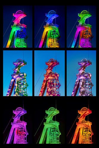 Grillo shaft's winding tower