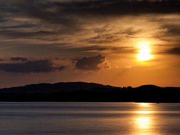 Sonnenuntergang am Staffelsee