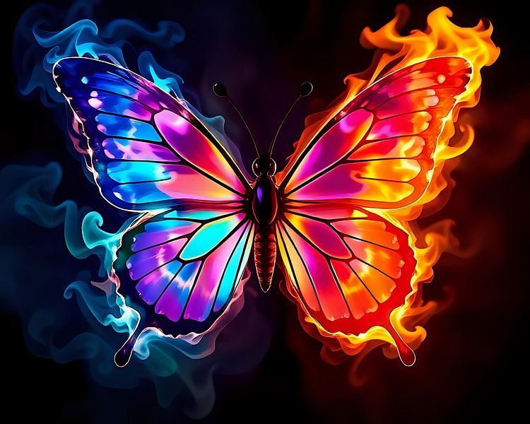 Dance of colours by Jean Pierre