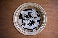 Dragon in wall