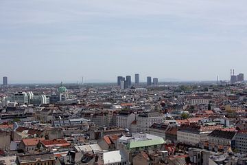 Uitzicht over Wenen, Oostenrijk van Bianca Meyering Fotos - BMF